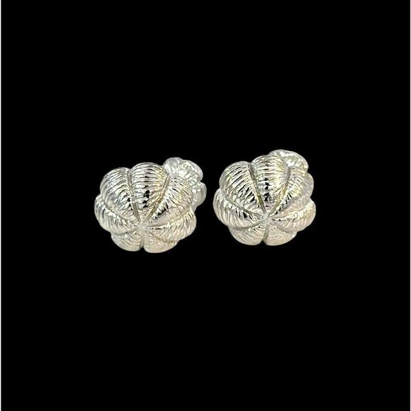 Tiffany & Co Mushroom Cufflinks Sterling Silver 11.60 Grams Estate TIF918 - Picture 3 of 12